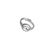 Load image into Gallery viewer, Dachshund Long Haired Ring - Silver - WeeShopyDog