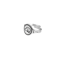 Load image into Gallery viewer, Dachshund Long Haired Ring - Silver - WeeShopyDog