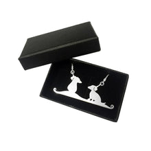Load image into Gallery viewer, Dachshund Pendant Necklace - Silver |Friends - WeeShopyDog
