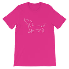 Load image into Gallery viewer, Dachshund Mood - Unisex/Men's T-shirt - WeeShopyDog