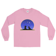 Load image into Gallery viewer, Dachshund Night Love - Long Sleeve T-Shirt - WeeShopyDog