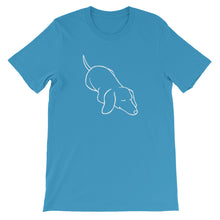 Load image into Gallery viewer, Dachshund Sleep - Unisex/Men's T-shirt - WeeShopyDog