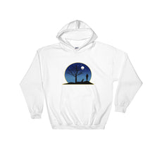 Load image into Gallery viewer, Dachshund Moon - Hooded Sweatshirt - WeeShopyDog