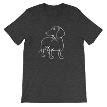 Load image into Gallery viewer, Dachshund Beauty - Unisex/Men's T-shirt - WeeShopyDog
