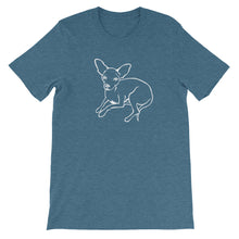 Load image into Gallery viewer, Chihuahua Love - Unisex/Men's T-shirt - WeeShopyDog