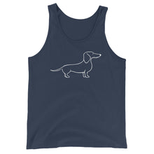 Load image into Gallery viewer, Dachshund Happy - Unisex/Men's Tank Top - WeeShopyDog