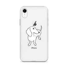 Load image into Gallery viewer, Dachshund Shy - iPhone Case