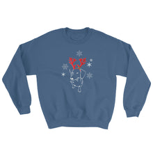 Load image into Gallery viewer, Dachshund Christmas Moose - Sweatshirt - WeeShopyDog