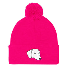 Load image into Gallery viewer, Dachshund Special - Pom Pom Knit Beanie - WeeShopyDog