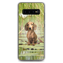 Load image into Gallery viewer, Dachshund Lotus - Samsung Case - WeeShopyDog