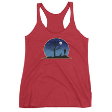Load image into Gallery viewer, Dachshund Moon - Women's Tank Top - WeeShopyDog