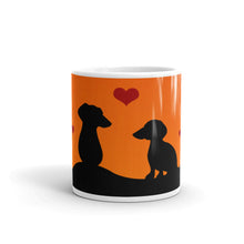 Load image into Gallery viewer, Dachshund In Love - Mug - WeeShopyDog
