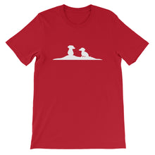 Load image into Gallery viewer, Dachshund Friends - Unisex/Men's T-shirt - WeeShopyDog
