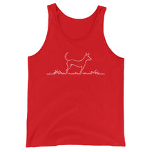 Load image into Gallery viewer, Chihuahua Grass - Unisex/Men's Tank Top - WeeShopyDog