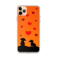 Load image into Gallery viewer, Dachshund In Love - iPhone Case