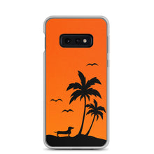 Load image into Gallery viewer, Dachshund Palm Tree - Samsung Case - WeeShopyDog