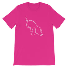 Load image into Gallery viewer, Dachshund Sleep - Unisex/Men's T-shirt - WeeShopyDog