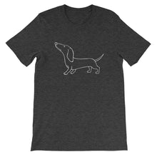 Load image into Gallery viewer, Dachshund Mood - Unisex/Men's T-shirt - WeeShopyDog