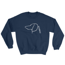 Load image into Gallery viewer, My Dachshund Outline - Sweatshirt - WeeShopyDog