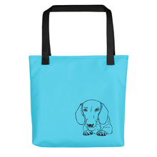 Load image into Gallery viewer, Dachshund Paw - Color Tote Bag - WeeShopyDog