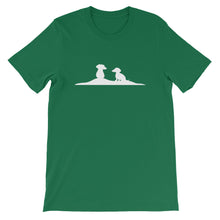 Load image into Gallery viewer, Dachshund Friends - Unisex/Men's T-shirt - WeeShopyDog