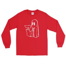Load image into Gallery viewer, Dachshund Halloween Boo - Long Sleeve T-Shirt - WeeShopyDog