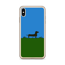 Load image into Gallery viewer, Dachshund Line Grass - iPhone Case