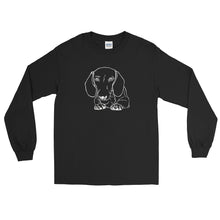 Load image into Gallery viewer, Dachshund Paws - Long Sleeve T-Shirt - WeeShopyDog