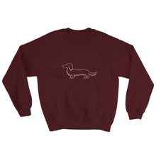 Load image into Gallery viewer, Dachshund Long Haired - Sweatshirt - WeeShopyDog