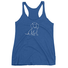 Load image into Gallery viewer, Dachshund Love - Women's Tank Top - WeeShopyDog