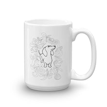 Load image into Gallery viewer, Dachshund Flower - Mug - WeeShopyDog