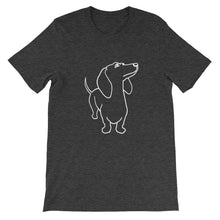 Load image into Gallery viewer, Dachshund - Unisex/Men's T-shirt - WeeShopyDog