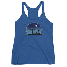 Load image into Gallery viewer, Dachshund Moon - Women's Tank Top - WeeShopyDog