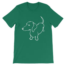 Load image into Gallery viewer, Dachshund Up - Unisex/Men's T-shirt - WeeShopyDog
