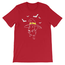 Load image into Gallery viewer, Dachshund Halloween Bats - Unisex/Men's T-shirt - WeeShopyDog