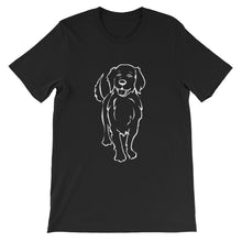 Load image into Gallery viewer, Golden Retriever Smile - Unisex/Men's T-shirt - WeeShopyDog
