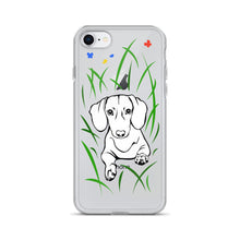 Load image into Gallery viewer, Dachshund Play Grass - iPhone Case - WeeShopyDog