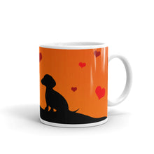 Load image into Gallery viewer, Dachshund In Love - Mug - WeeShopyDog