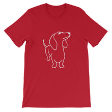 Load image into Gallery viewer, Dachshund - Unisex/Men's T-shirt - WeeShopyDog