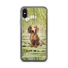 Load image into Gallery viewer, Dachshund Lotus - iPhone Case - WeeShopyDog

