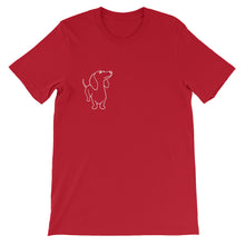 Load image into Gallery viewer, Dachshund Look - Unisex/Men's T-shirt - WeeShopyDog