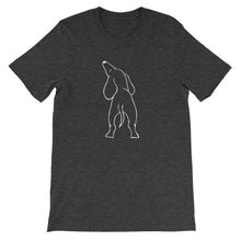 Load image into Gallery viewer, Dachshund Ahead - Unisex/Men's T-shirt - WeeShopyDog