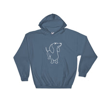Load image into Gallery viewer, Dachshund - Hooded Sweatshirt - WeeShopyDog