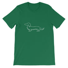 Load image into Gallery viewer, Dachshund Long Haired - Unisex/Men's T-shirt - WeeShopyDog