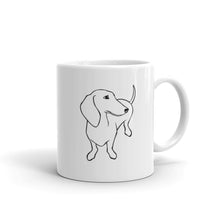 Load image into Gallery viewer, Dachshund Shy - Mug - WeeShopyDog