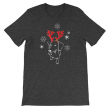 Load image into Gallery viewer, Dachshund Christmas Moose - Unisex/Men's T-shirt - WeeShopyDog