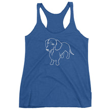Load image into Gallery viewer, Dachshund Wonder - Women's Tank Top - WeeShopyDog
