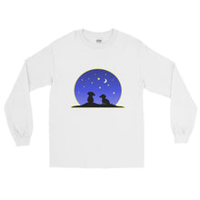 Load image into Gallery viewer, Dachshund Night Love - Long Sleeve T-Shirt - WeeShopyDog