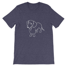 Load image into Gallery viewer, Dachshund Wonder - Unisex/Men's T-shirt - WeeShopyDog
