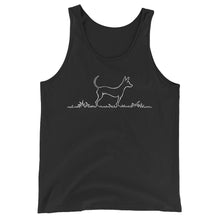 Load image into Gallery viewer, Chihuahua Grass - Unisex/Men's Tank Top - WeeShopyDog